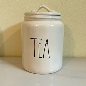Rae Dunn Ceramic Tea Holder (medium)